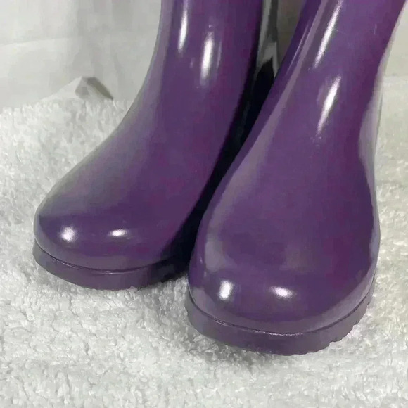 ROMA For You For All Emma Mid Rain Boot Womens Size 8 Purple Color - Picture 2 of 12